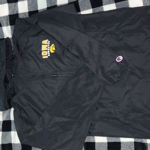 Champion school logo windbreaker